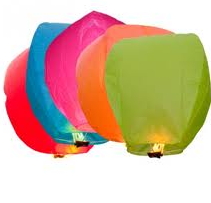 20 Adet üstün kalite karışık renklerde dilek balonu